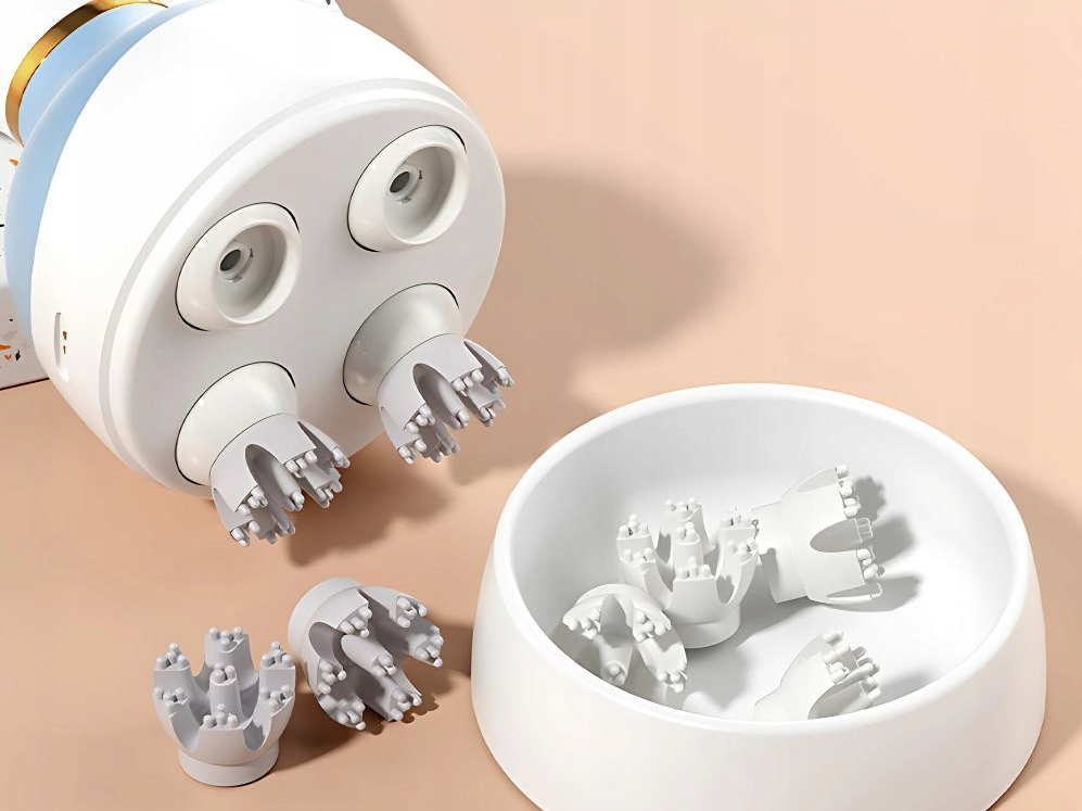 masážny prístroj na hlavu